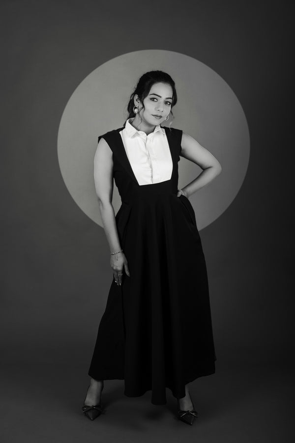 Black & white dress